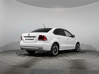 2015 Volkswagen Polo V Рестайлинг, белый, 890000 рублей, вид 5