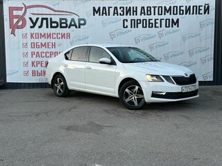 2018 Skoda Octavia III (A7) Рестайлинг, белый, 1180000 рублей, вид 1