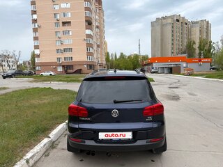 2011 Volkswagen Tiguan I Рестайлинг, синий, 950000 рублей, вид 3