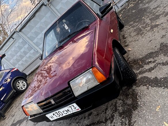 1999 Lada (ВАЗ) 2109, красный, 45000 рублей - вид 6