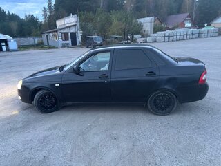 2010 Lada (ВАЗ) Priora I, чёрный, 225000 рублей, вид 4