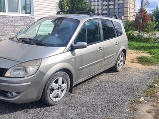 2008 Renault Scenic Conquest II Рестайлинг, серый, 500000 рублей, вид 1