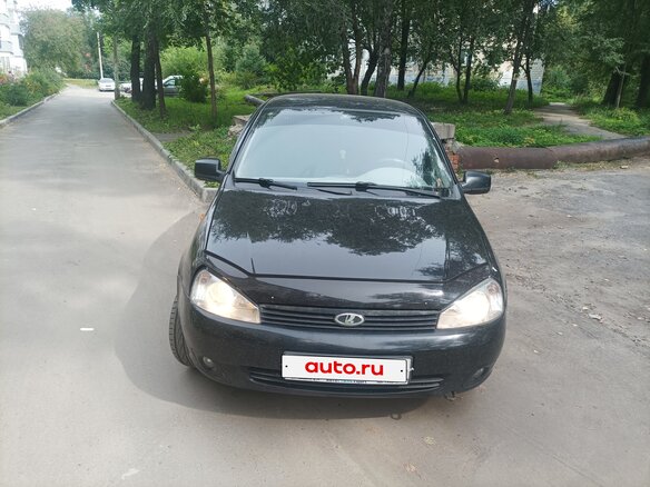 2010 Lada (ВАЗ) Kalina I, чёрный, 240000 рублей - вид 1