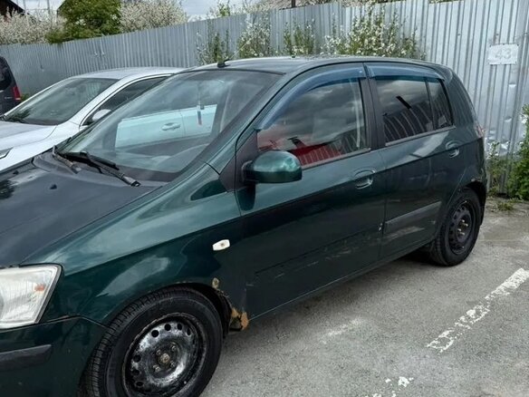 2004 Hyundai Getz I, зелёный, 330000 рублей - вид 2