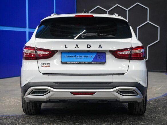 2024 Lada (ВАЗ) Vesta SW I Рестайлинг (NG), белый - вид 7