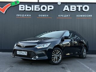 2016 Toyota Camry VII (XV50) Рестайлинг, серый, 2270000 рублей, вид 1