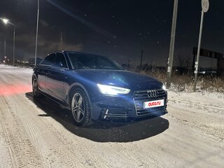 2018 Audi A4 V (B9), синий, 2250000 рублей, вид 2