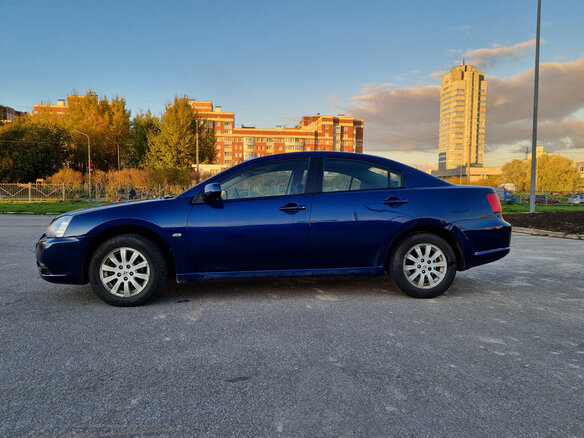 2008 Mitsubishi Galant IX Рестайлинг, синий, 685000 рублей - вид 11
