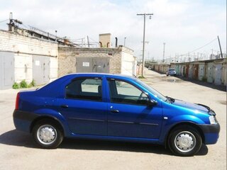2007 Renault Logan I, синий, 750000 рублей, вид 3
