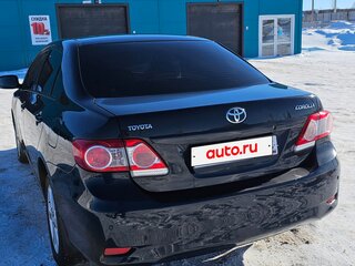 2010 Toyota Corolla X (E140, E150) Рестайлинг, чёрный, 910000 рублей, вид 5