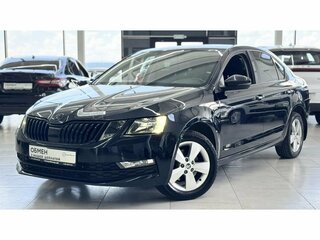 2019 Skoda Octavia III (A7) Рестайлинг, чёрный, 1839000 рублей, вид 2