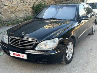 1999 Mercedes-Benz S-Класс 500 IV (W220), чёрный, 620000 рублей, вид 1