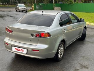 2012 Mitsubishi Lancer X Рестайлинг, серебристый, 780000 рублей, вид 4