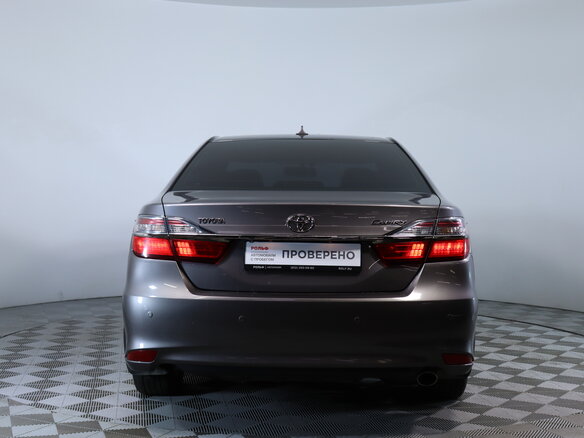 2015 Toyota Camry VII (XV50) Рестайлинг, серый, 1890000 рублей - вид 5