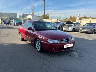 2006 Kia Spectra I Рестайлинг 2, красный, 349000 рублей, вид 3
