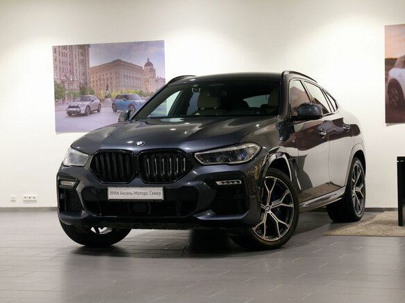 2021 BMW X6 40i III (G06), серый, 7192000 рублей