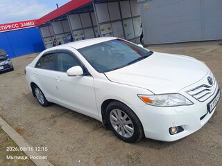 2009 Toyota Camry VI (XV40) Рестайлинг, белый, 829000 рублей, вид 2