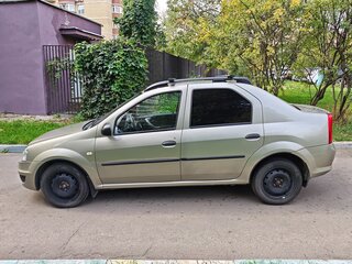 2012 Renault Logan I Рестайлинг, бежевый, 480000 рублей, вид 3