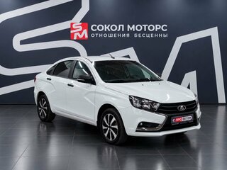 2019 Lada (ВАЗ) Vesta I, белый, 999900 рублей, вид 1
