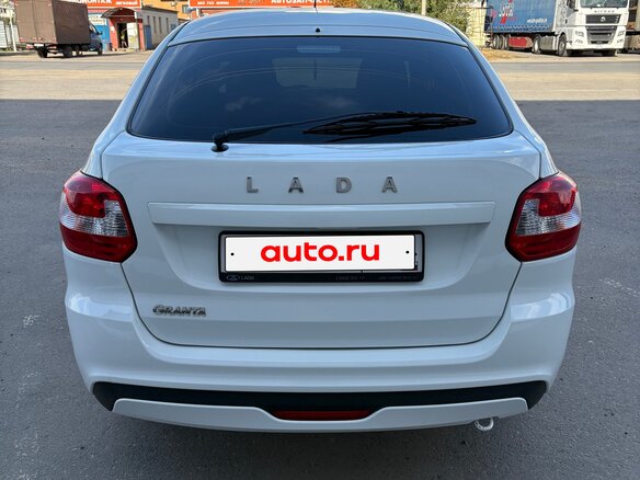 2020 Lada (ВАЗ) Granta I Рестайлинг, белый - вид 7