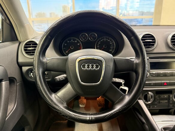 2008 Audi A3 II (8P) Рестайлинг 2, чёрный, 835000 рублей - вид 6