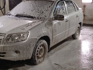 2012 Lada (ВАЗ) Granta I, серебристый, 190000 рублей, вид 1