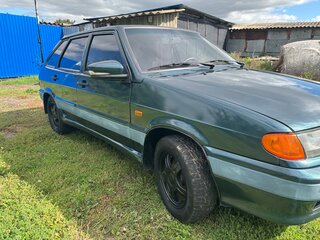 2007 Lada (ВАЗ) 2114, зелёный, 185000 рублей, вид 3