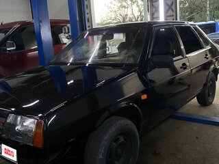 1999 Lada (ВАЗ) 21099, чёрный, 130000 рублей, вид 3