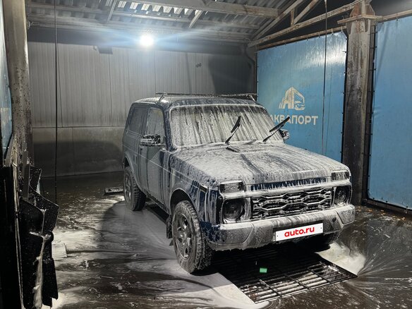 2012 Lada (ВАЗ) 2121 (4x4) I Рестайлинг, синий, 275000 рублей - вид 9