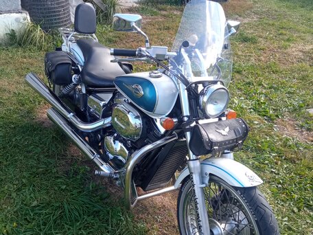 2002 Honda Shadow 400, белый, 305000 рублей, вид 4