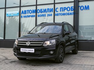 2014 Volkswagen Tiguan I Рестайлинг, чёрный, 1299000 рублей, вид 1