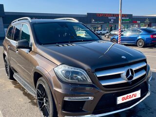 2014 Mercedes-Benz GL-Класс 350 II (X166), коричневый, 3100000 рублей, вид 3