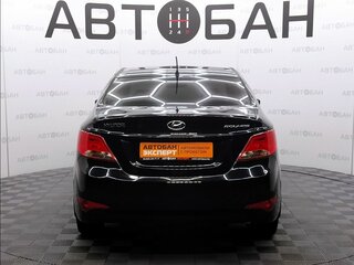2015 Hyundai Solaris I Рестайлинг, чёрный, 915000 рублей, вид 5
