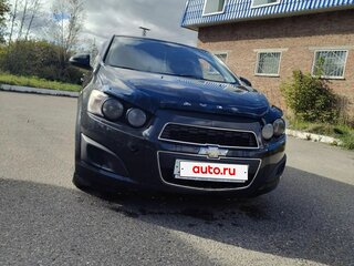 2012 Chevrolet Aveo II, чёрный, 599000 рублей, вид 2