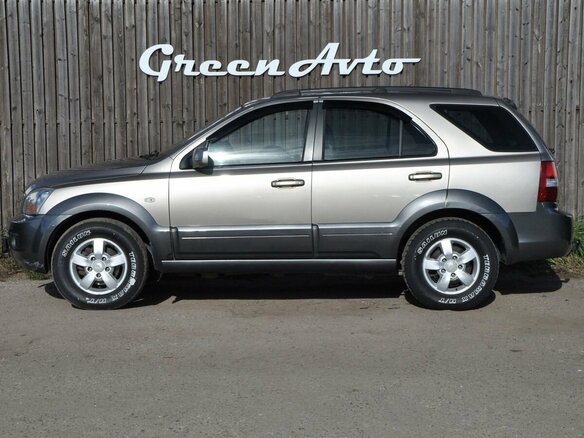 2007 Kia Sorento I Рестайлинг, бежевый, 790000 рублей - вид 7