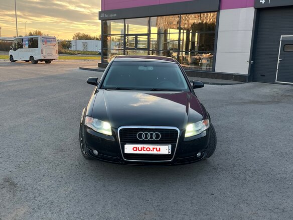 2006 Audi A4 III (B7), чёрный - вид 1