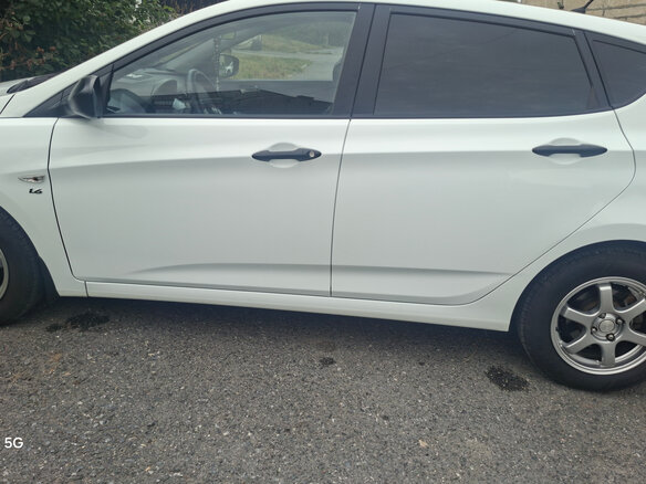2015 Hyundai Solaris I Рестайлинг, белый - вид 10