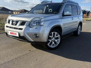 2012 Nissan X-Trail II Рестайлинг, серебристый, 1350000 рублей, вид 1