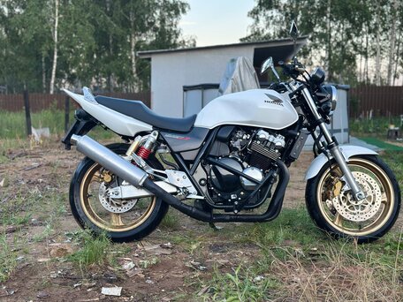 2006 Honda CB 400 Super Four, белый, 360000 рублей, вид 2