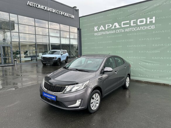 2013 Kia Rio 5-speed III, серый
