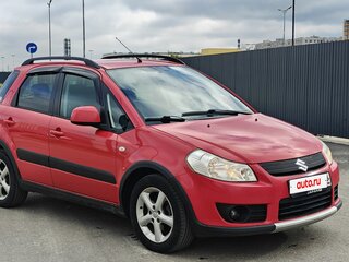 2009 Suzuki SX4 I (Classic), красный, 730000 рублей, вид 1