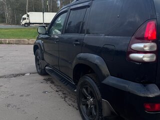 2008 Toyota Land Cruiser Prado 4-speed 120 Series Рестайлинг, чёрный, 1550000 рублей, вид 3