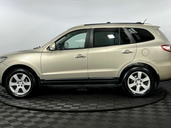 2008 Hyundai Santa Fe II, бежевый - вид 8
