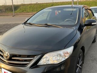 2010 Toyota Corolla X (E140, E150) Рестайлинг, чёрный, 1029000 рублей, вид 2