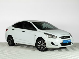 2014 Hyundai Solaris I, белый, 939000 рублей, вид 1
