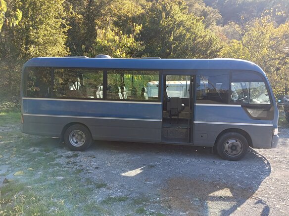 2005 Hyundai County, синий, 1000000 рублей - вид 1