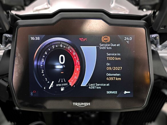 2023 Triumph Tiger 1200, зелёный, 1569000 рублей - вид 8