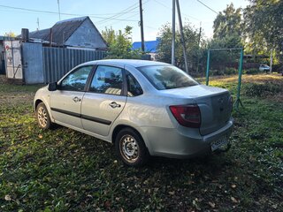 2013 Lada (ВАЗ) Granta I, серебристый, 400000 рублей, вид 5