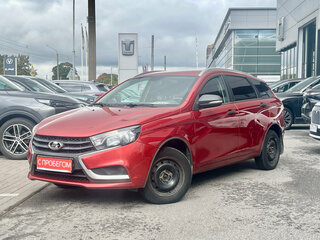 2021 Lada (ВАЗ) Vesta SW I, красный, 1029000 рублей, вид 3