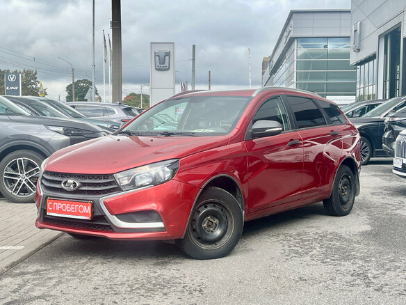 2021 Lada (ВАЗ) Vesta SW I, красный, 979000 рублей - вид 2